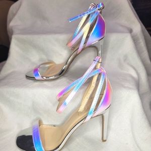 Rouge Helium Rainbow Shimmer Heels
